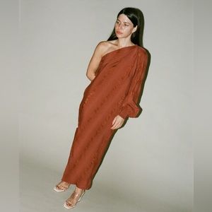Rachel Comet Keeley Dress in Terracotta XL